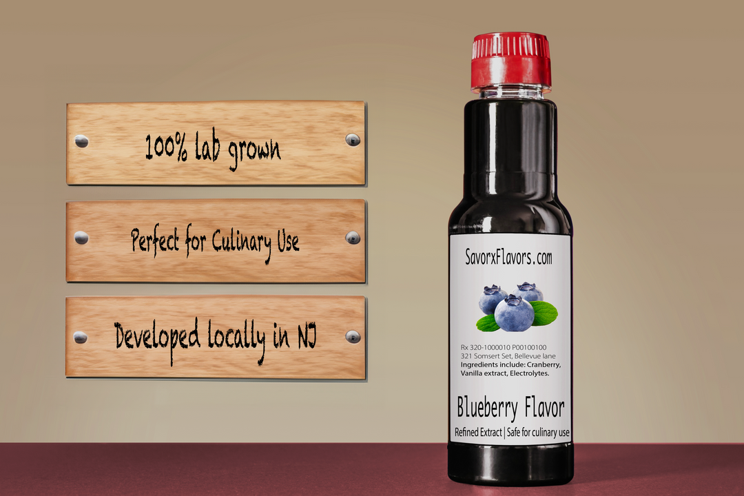 Natural blueberry flavour